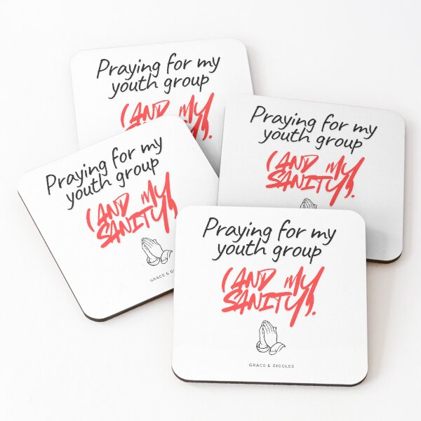 Item preview, Funny Youth Group Leader - Praying For My Sanity - Christian Humor designed and sold by GraceGiggles.