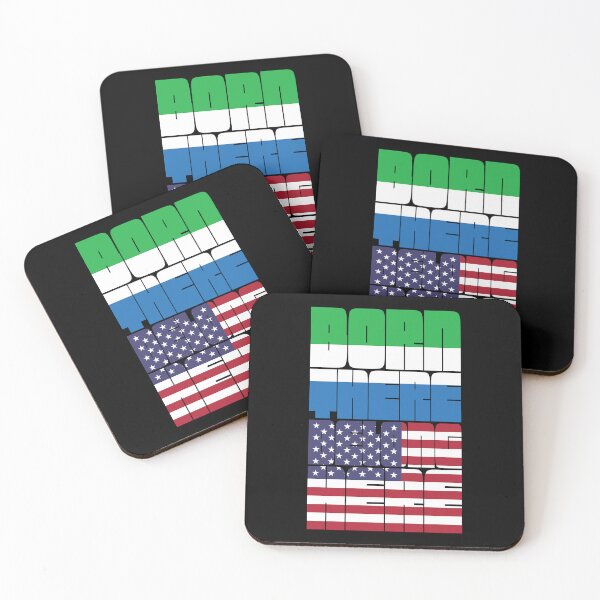 Item preview, Born Sierra Leone Belong American designed and sold by FlagX.