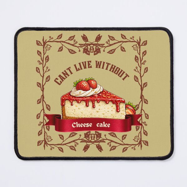 Item preview, Can't live without cheesecake designed and sold by Love-In-Every-Crumb.