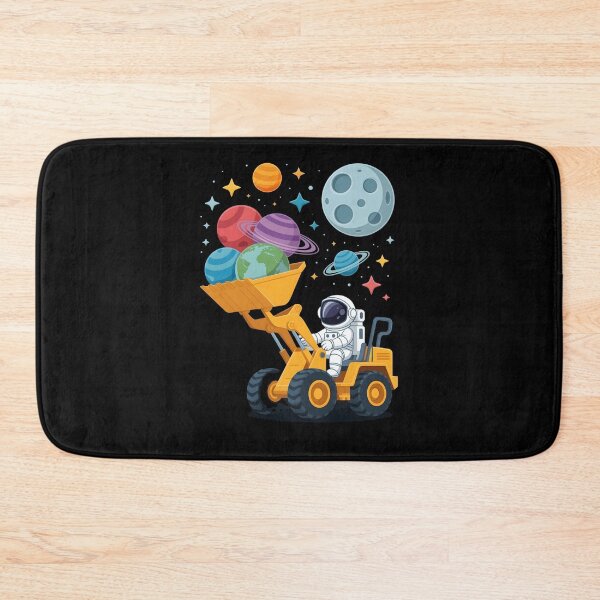 Item preview, Astronaut Moving Planets Solar System Space Universe designed and sold by Nocturnal-Vines.