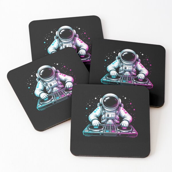 Item preview, Astronaut DJ Space Music Lover designed and sold by Nocturnal-Vines.