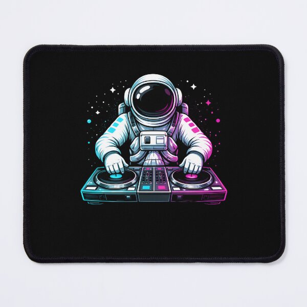 Item preview, Astronaut DJ Space Music Lover designed and sold by Nocturnal-Vines.
