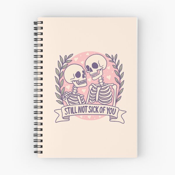 Item preview, Skeleton Couple Love – Still Not Sick of You designed and sold by Jess.a.creates.
