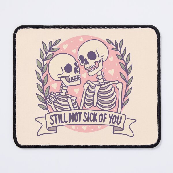 Item preview, Skeleton Couple Love – Still Not Sick of You designed and sold by Jess.a.creates.