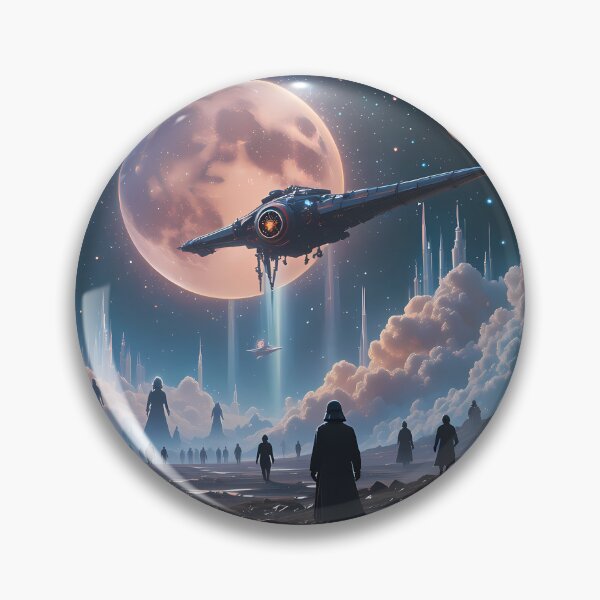 Item preview, Spaceship Galactic Journeys Epic Adventures Beyond Stars Space designed and sold by ART ATTACK ZONE.