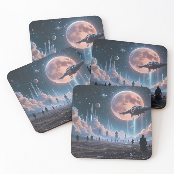 Item preview, Spaceship Galactic Journeys Epic Adventures Beyond Stars Space designed and sold by ART ATTACK ZONE.