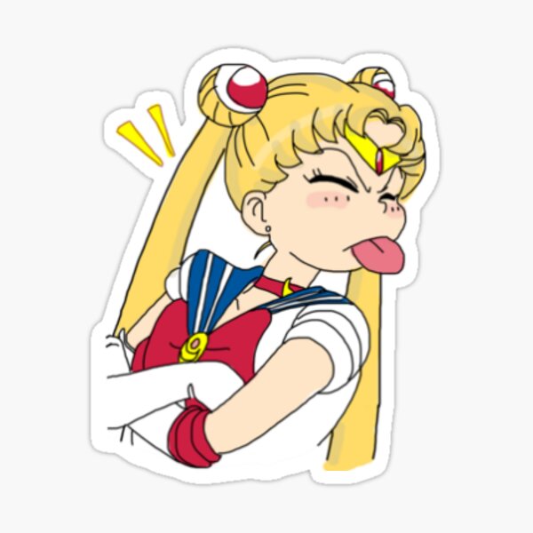 Usagi Tongue Out Sticker