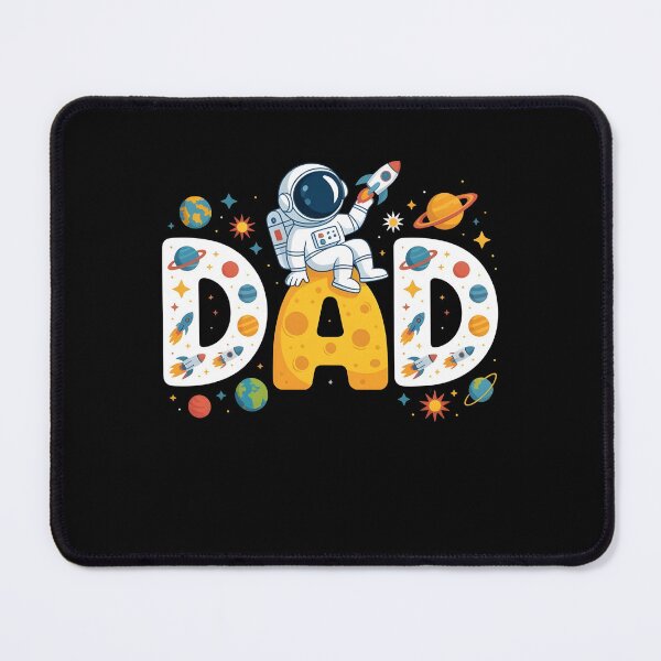 Item preview, Dad Space Astronaut Rocket Planet Universe Father designed and sold by Nocturnal-Vines.