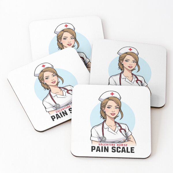 Item preview, Valentine Nurse Pain Scale Essential T-Shirt For Valentine`s Day designed and sold by Martysstore.