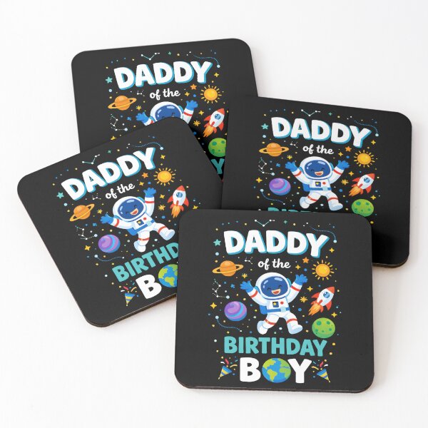 Item preview, Daddy Of The Birthday Boy Space Astronaut Father Son Celebration designed and sold by Nocturnal-Vines.