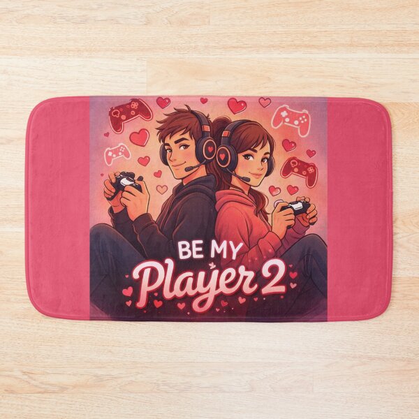 Item preview, Be My Player Two designed and sold by ArgentoArt.