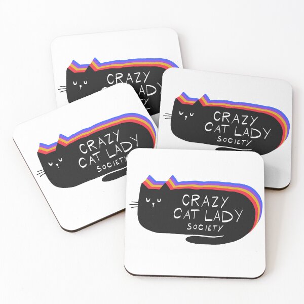 Item preview, Crazy Cat Lady Society designed and sold by Stephanie McRae.