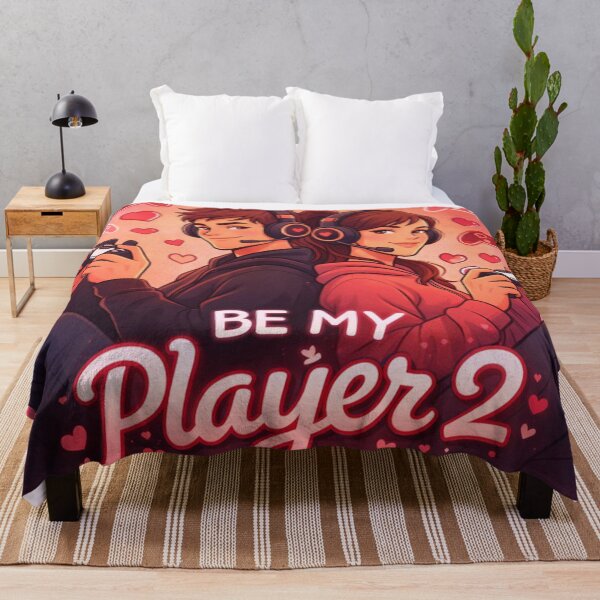 Item preview, Be My Player Two designed and sold by ArgentoArt.