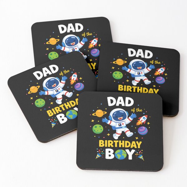 Item preview, Dad Of The Birthday Boy Astronaut Space Father designed and sold by Nocturnal-Vines.