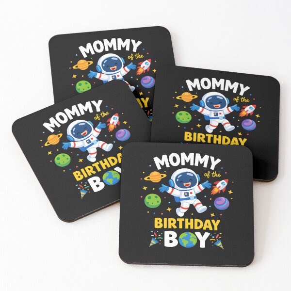 Item preview, Mommy Of The Birthday Boy Space Birthday Celebration Mother Son designed and sold by Nocturnal-Vines.