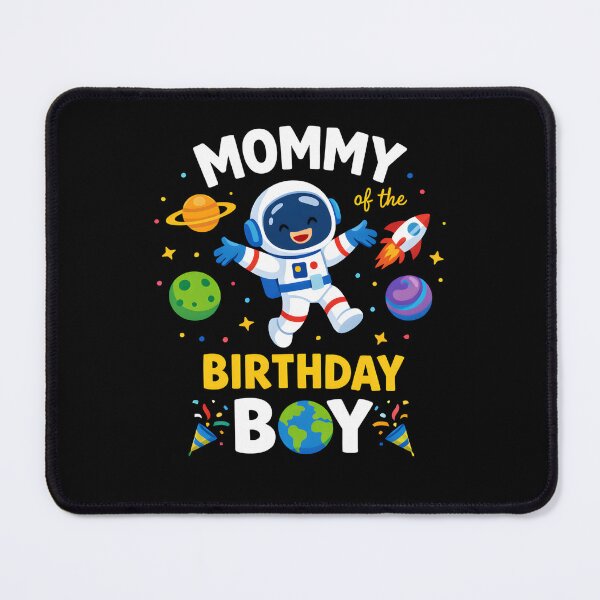 Item preview, Mommy Of The Birthday Boy Space Birthday Celebration Mother Son designed and sold by Nocturnal-Vines.
