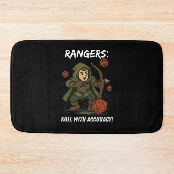 Item preview, Rangers: roll with accuracy! - Fantasy RPG Classes "Roll with Attitude – A Dice-Class Series" designed and sold by Wuerfelfuchs.
