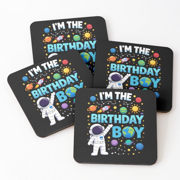 Item preview, I'm The Birthday Boy Space Astronaut Celebration For Kids designed and sold by Nocturnal-Vines.