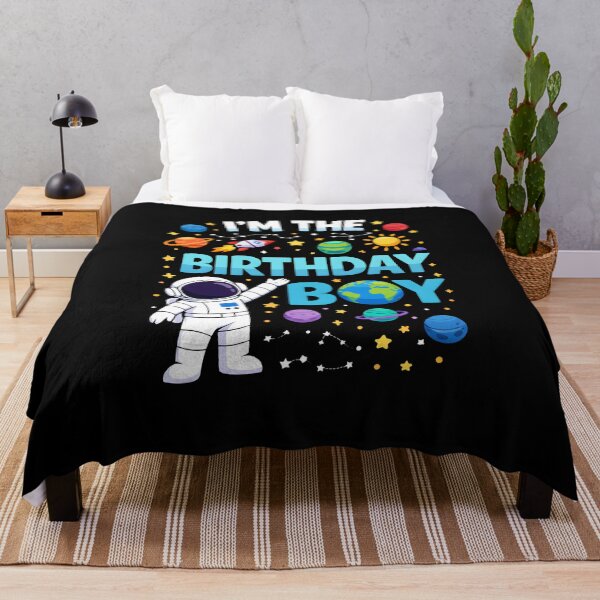 Item preview, I'm The Birthday Boy Space Astronaut Celebration For Kids designed and sold by Nocturnal-Vines.