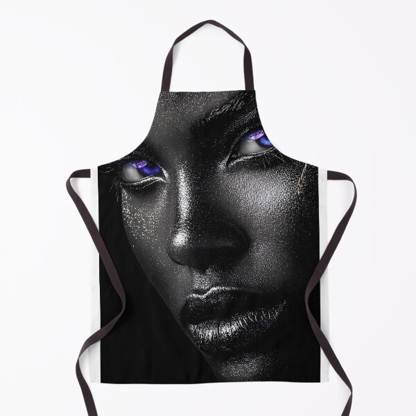 Item preview, Striking Portrait with Mystical Purple Accents designed and sold by Artessie.