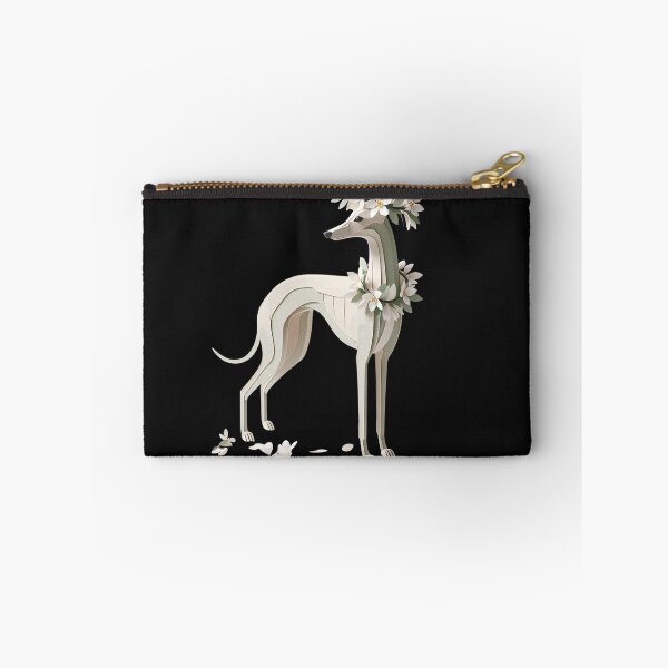 Item preview, Italian Greyhound Spring Flowers - Minimalist Iggy Art designed and sold by purrsoul.
