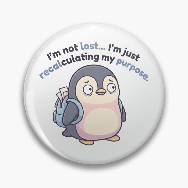 Artikelvorschau, EXISTENTIAL PINGUIN MEME entworfen und verkauft von OVXIO.