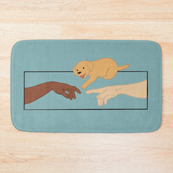 Item preview, Cute dog art - the creation of paws designed and sold by aziza-doodles.