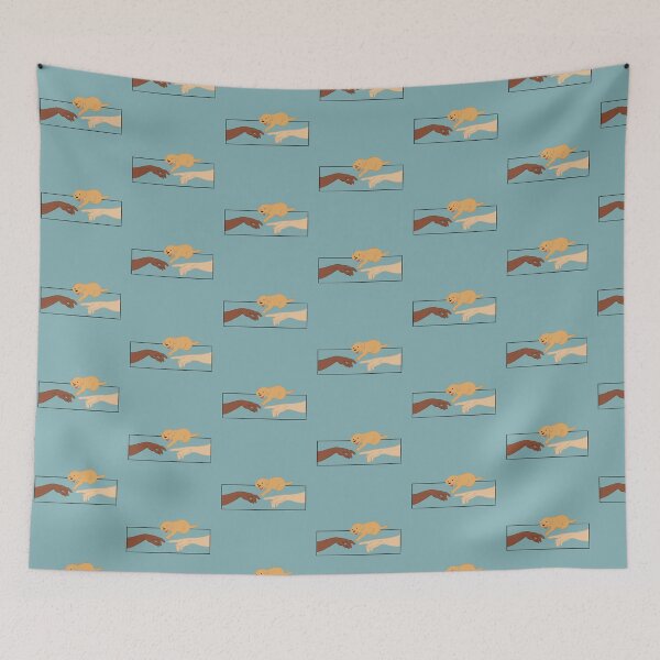 Item preview, Cute dog art - the creation of paws designed and sold by aziza-doodles.