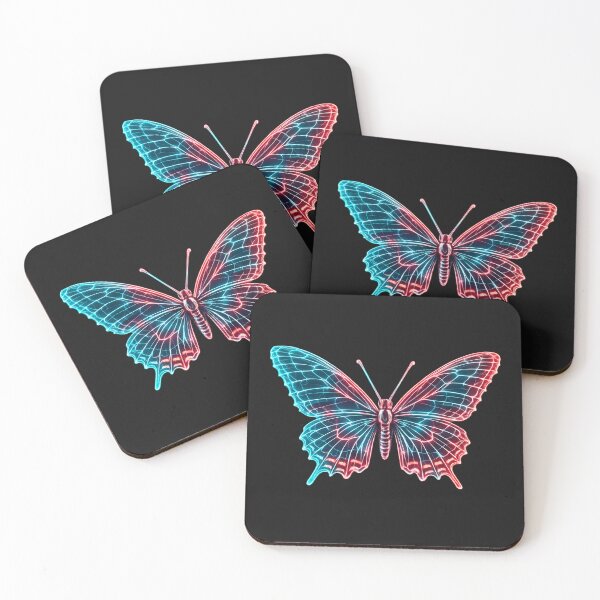 Item preview, Neon Butterfly designed and sold by Cats and Other Things.