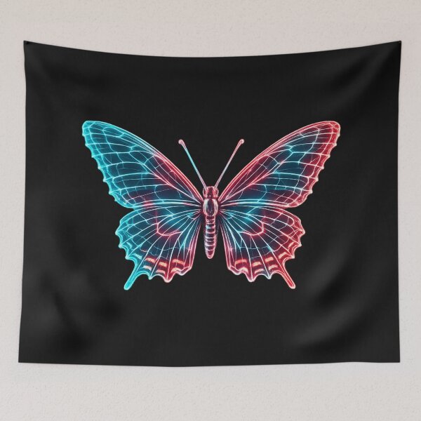 Item preview, Neon Butterfly designed and sold by Cats and Other Things.