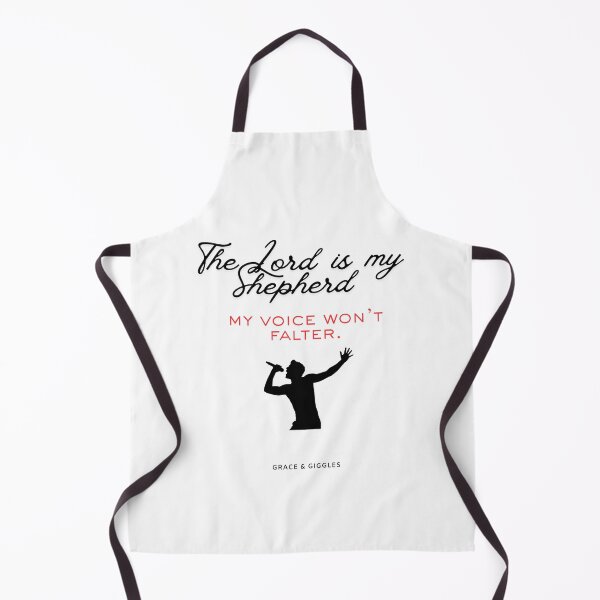 Item preview, The Lord Is My Shepherd My Voice Wont Falter Worship Leader designed and sold by GraceGiggles.