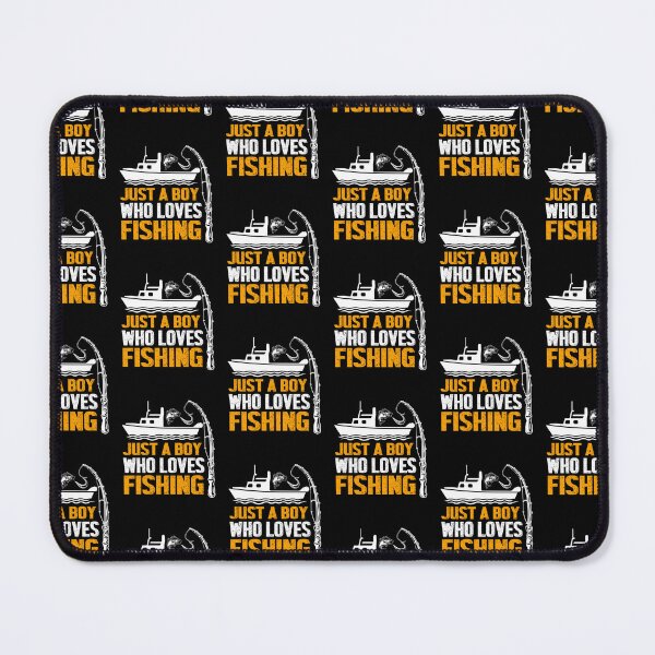 Item preview, Bass Fishing Just A Boy Who Loves Fishing Boat Life designed and sold by MuniraWearify.
