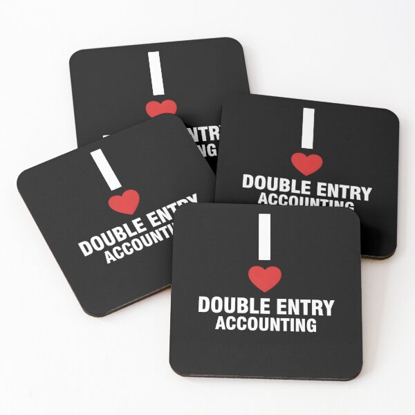 Item preview, I Love Double Entry Accounting Accountant Bookkeeper designed and sold by Nocturnal-Vines.