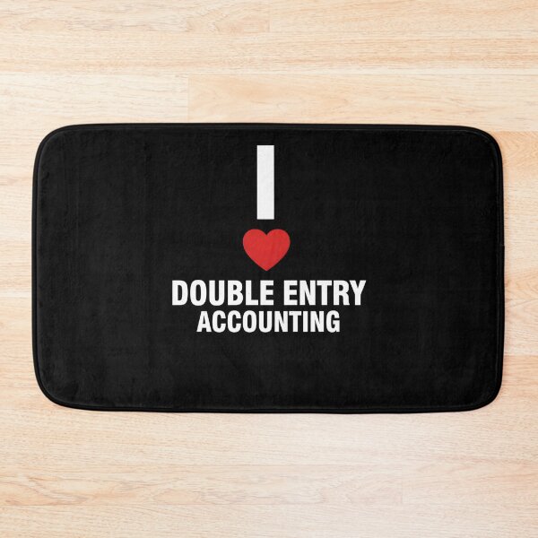 Item preview, I Love Double Entry Accounting Accountant Bookkeeper designed and sold by Nocturnal-Vines.