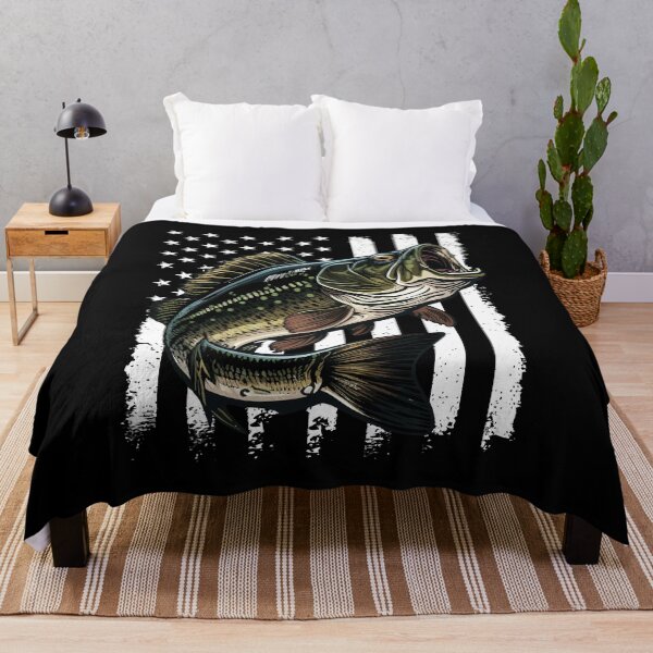Item preview, Bass Fishing USA Flag Powerful Bass Outdoor Life designed and sold by MuniraWearify.