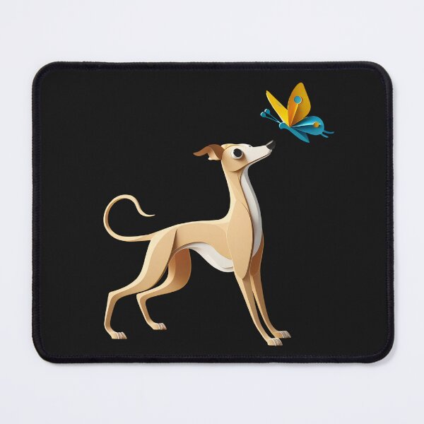 Item preview, The Greyhound Butterfly Hunter designed and sold by purrsoul.