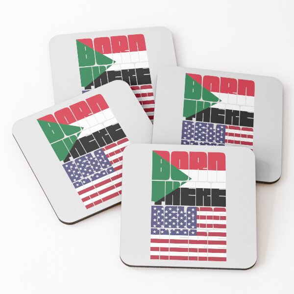 Item preview, Born Sudan Belong American designed and sold by FlagX.