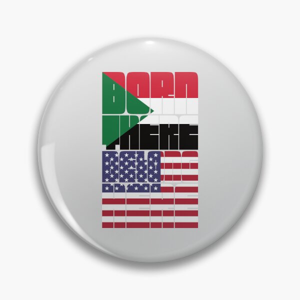 Item preview, Born Sudan Belong American designed and sold by FlagX.