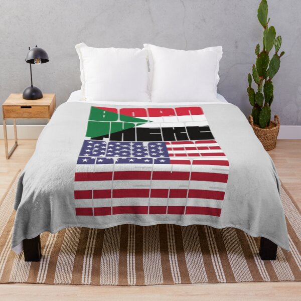 Item preview, Born Sudan Belong American designed and sold by FlagX.