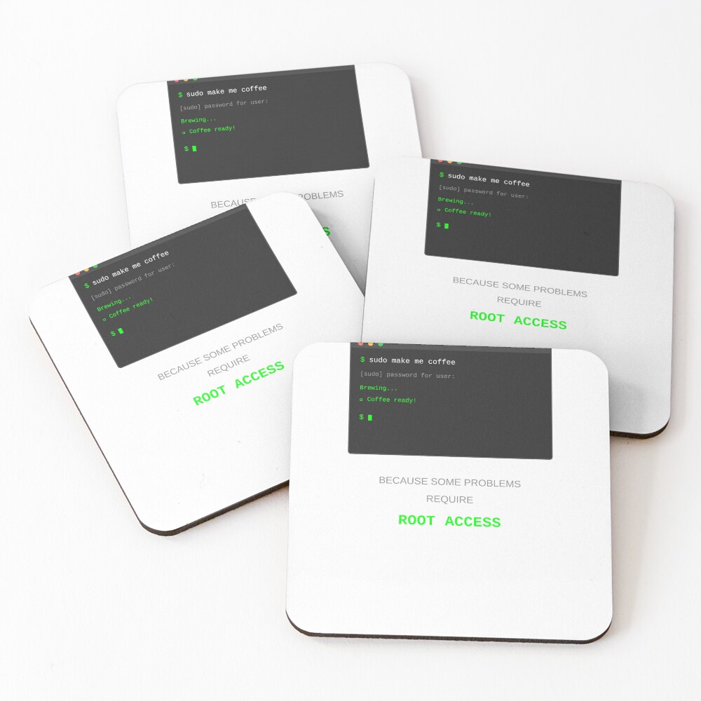 Item preview, Coasters (Set of 4) designed and sold by JoshCustomTees.