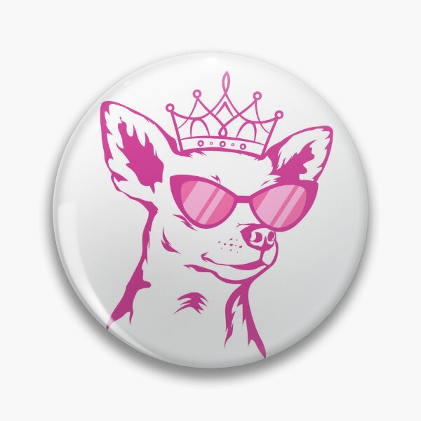 Item preview, Pink Princess Chihuahua Girly designed and sold by cocoabbtees.
