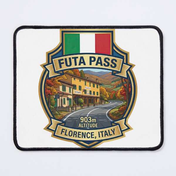 Item preview, Futa Pass – Passo della Futa – Iconic Italian Biker Pass designed and sold by enzoade.