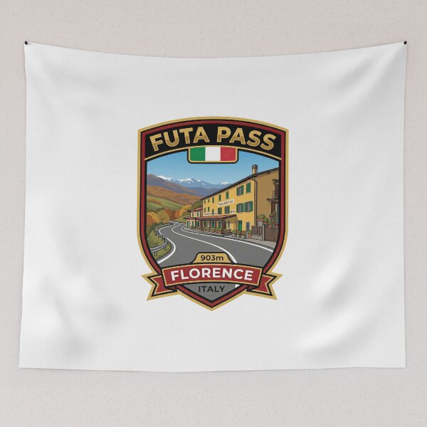 Item preview, Futa Pass – Passo della Futa – Motorcycle Road Trip Apennines designed and sold by enzoade.