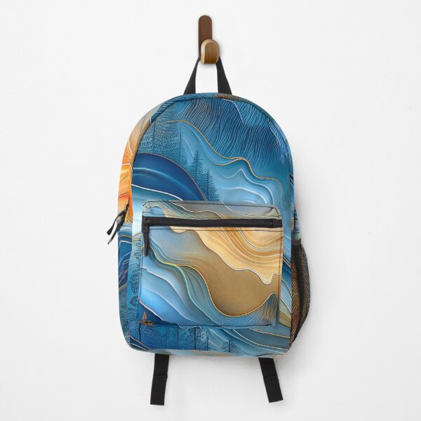 Item preview, Abstract Mountain Landscape at Sunset designed and sold by MargaretWiktor.