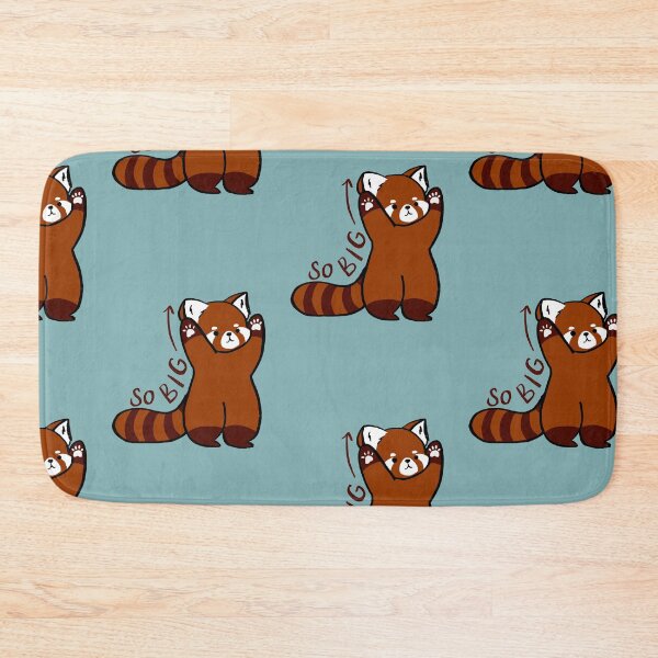 Item preview, Cute Red panda stretching - animal lover art designed and sold by aziza-doodles.