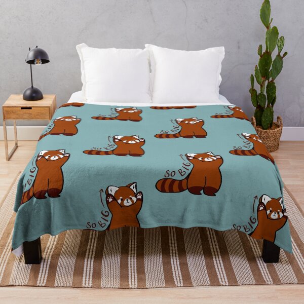 Item preview, Cute Red panda stretching - animal lover art designed and sold by aziza-doodles.
