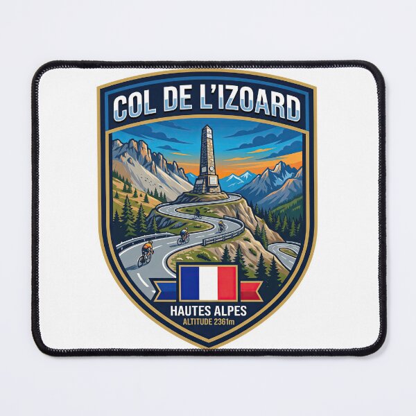 Item preview, Izoard Pass – Col de l’Izoard – Alpine Motorcycle Touring Road designed and sold by enzoade.