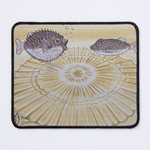 Item preview, Pufferfish courtship designed and sold by Matt Starr Fine Art .