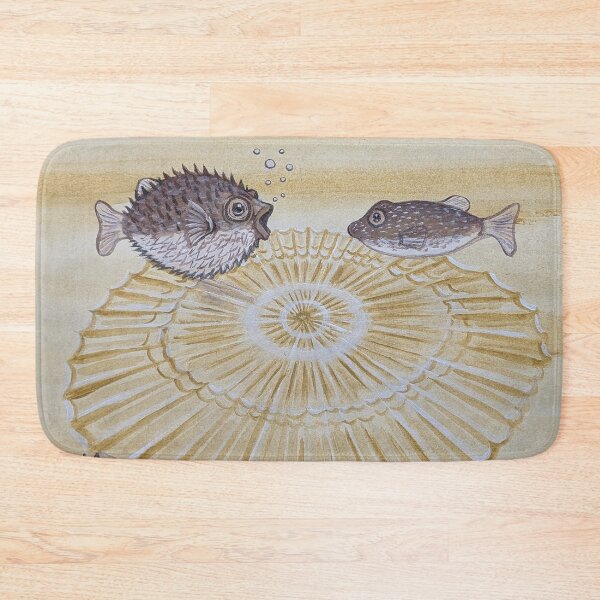 Item preview, Pufferfish courtship  designed and sold by Matt Starr Fine Art .