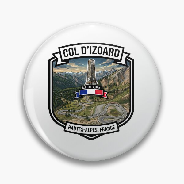 Item preview, Izoard Pass – Col de l’Izoard – Legendary Alpine Biker Route designed and sold by enzoade.